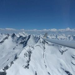Flugwegposition um 13:17:42: Aufgenommen in der Nähe von Gemeinde Gerlos, 6281 Gerlos, Österreich in 3169 Meter